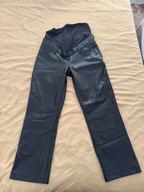 Abercrombie & Fitch '90s Straight Black Pants maternity